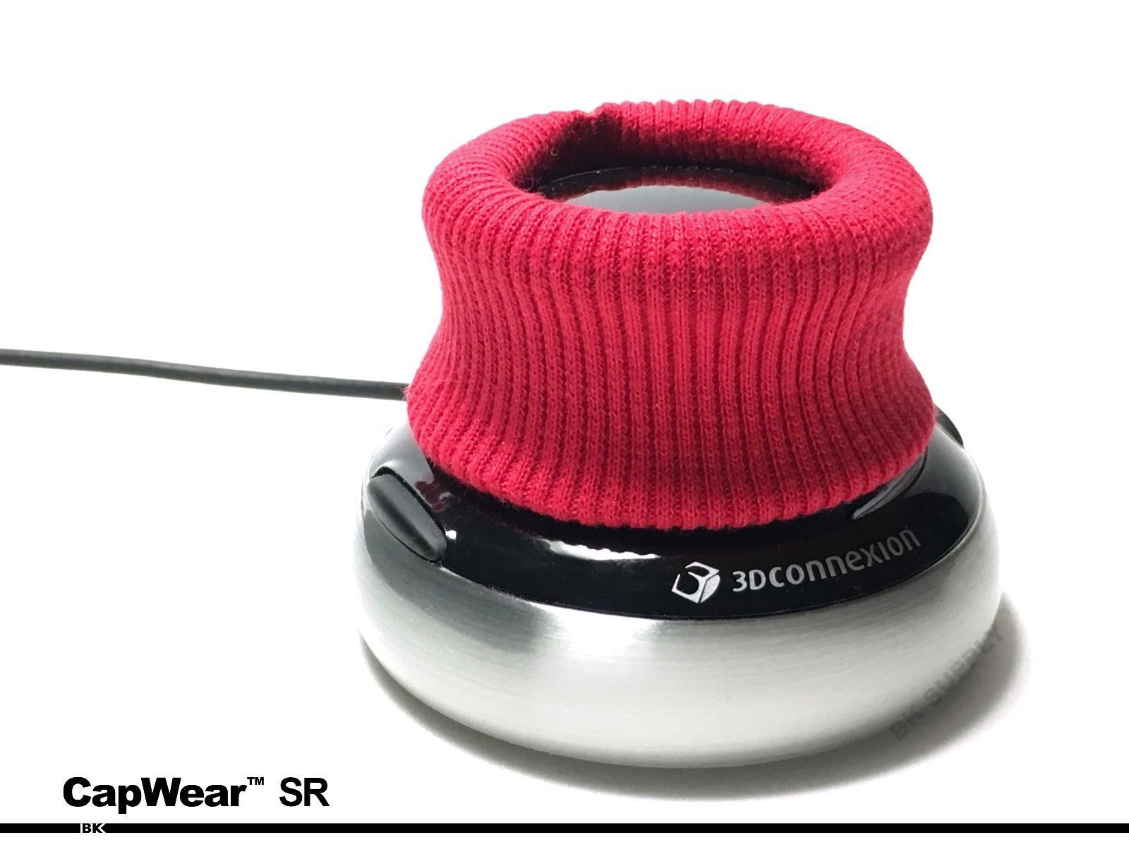 CapWear SR [ RED＋ ] for 3Dconnexion SpaceMouse, SpaceNavigator, SpacePilot &more