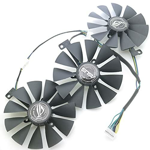 T129215SH T129215SL Cooling Fans For ASUS ROG STRIX RTX 2070-O8G-Gaming Graphics