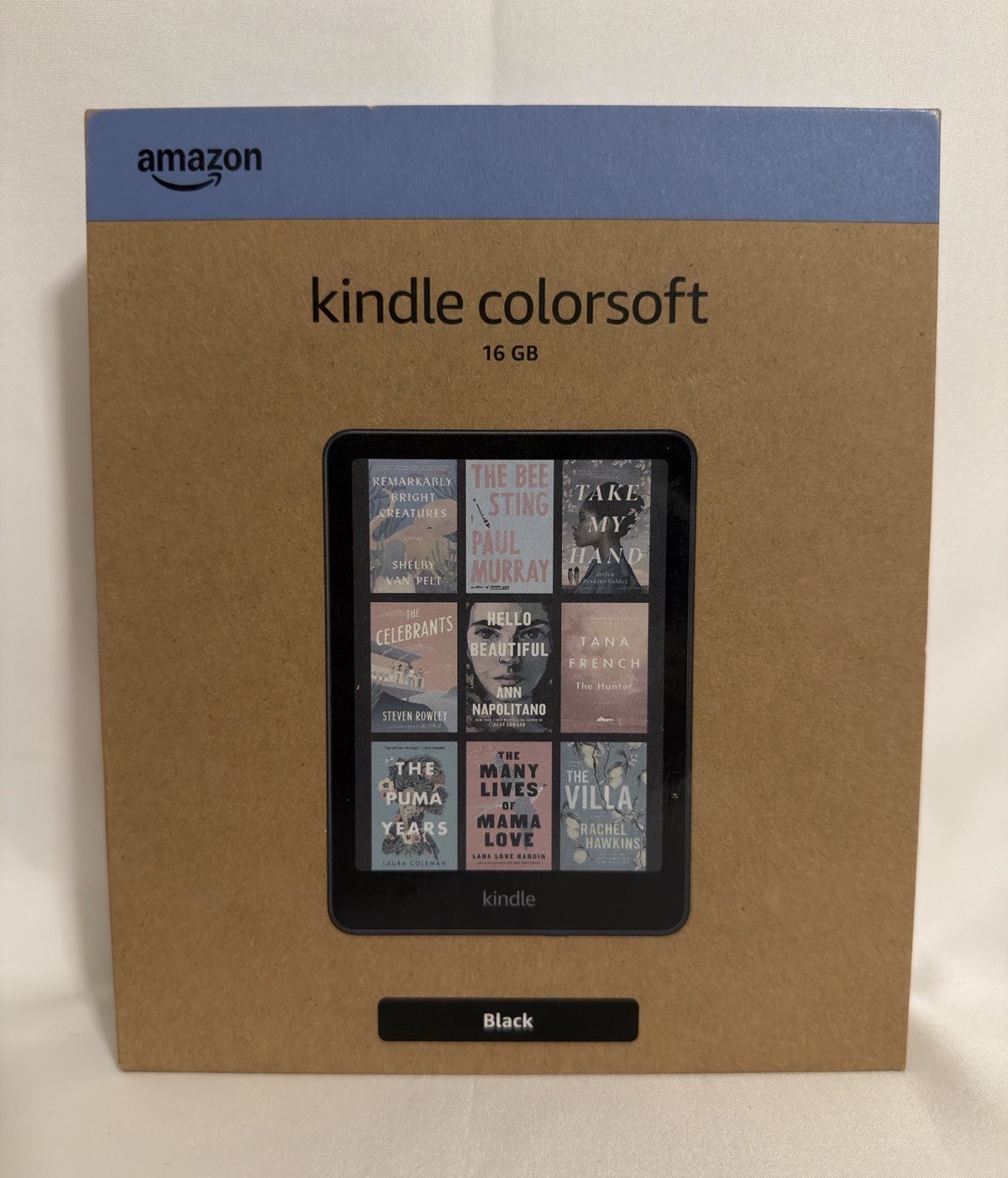 Amazon Kindle Colorsoft 16GB Black Model SA58CB - New Sealed 