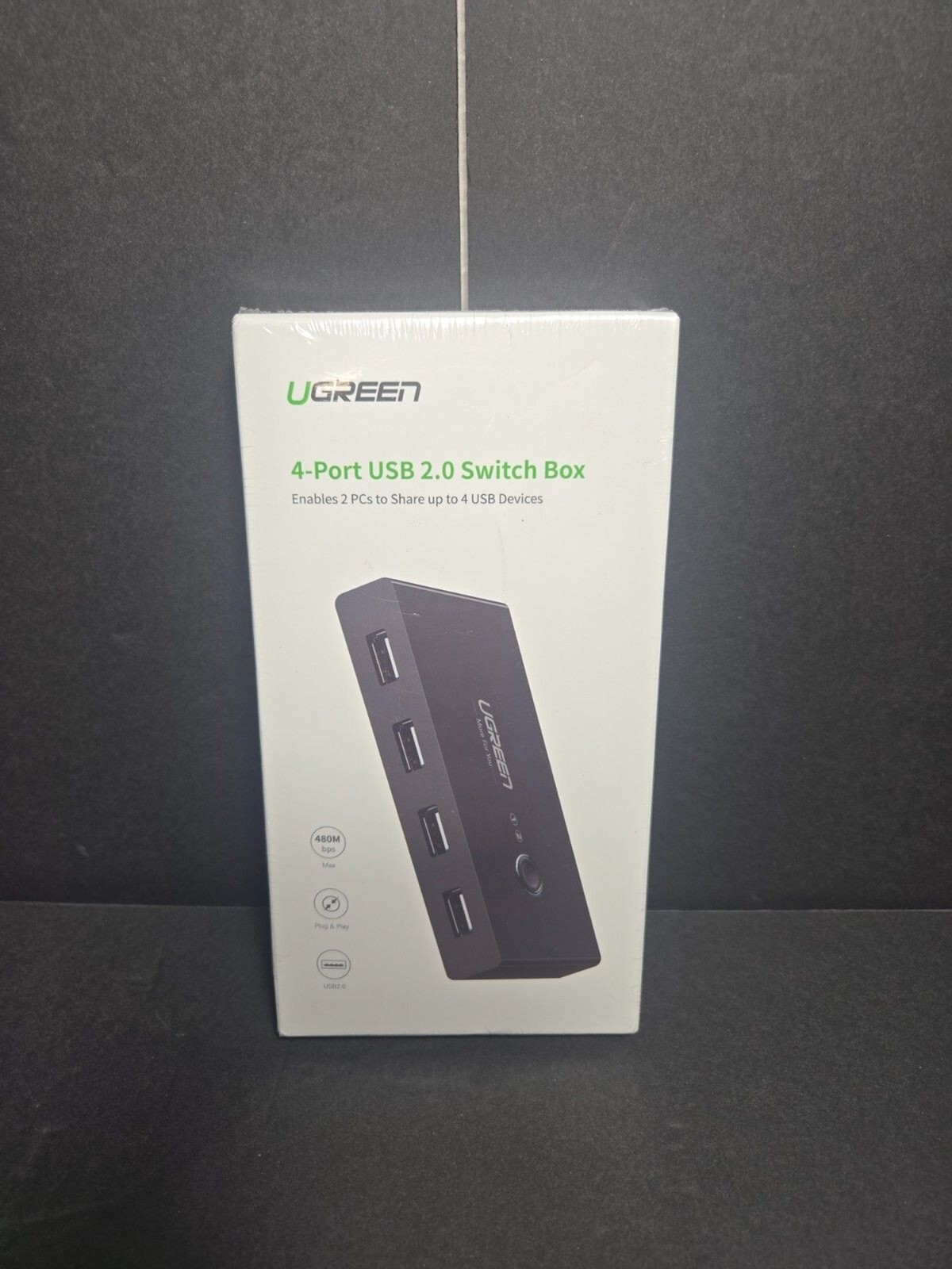 UGREEN USB Switch Selector 2 Computers Sharing 4 USB Devices USB 2.0
