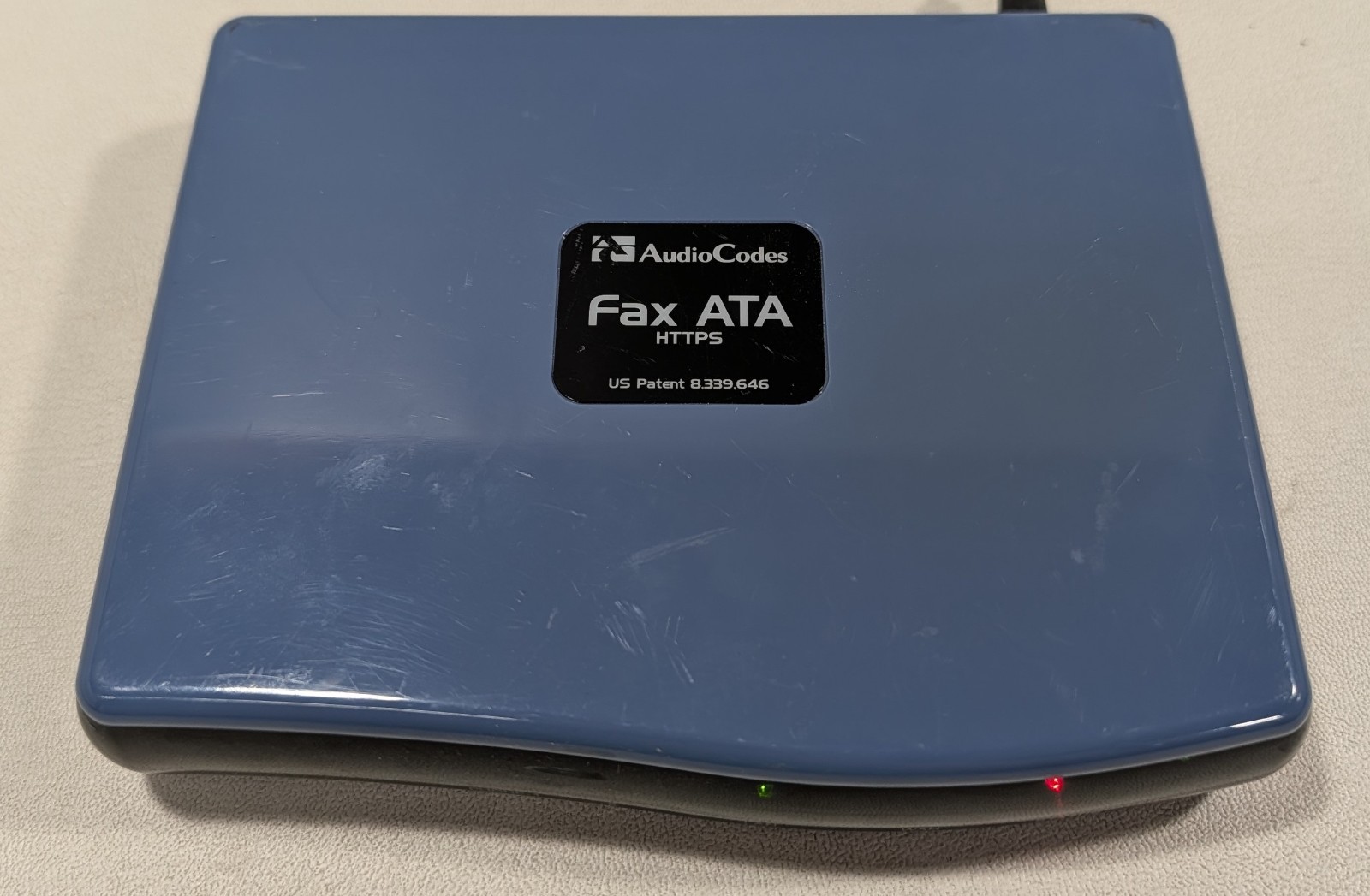 AudioCodes Fax ATA MP202B/2FXS - No Power Cord - READ DESCRIPTION