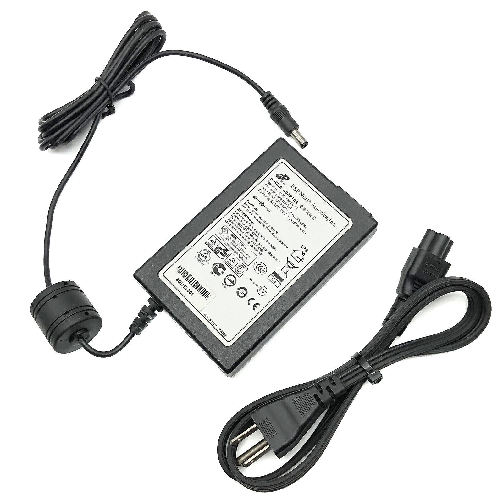 FSP North America OEM FSP FSP50-11 AC Adapter Power Supply 20V  Laptop Charger