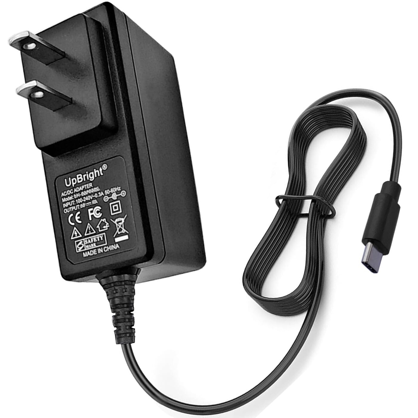 USB-C AC/DC Power Adapter For JOUJBAIL CF-531 CF531 Air Conditioner Cooling Fan