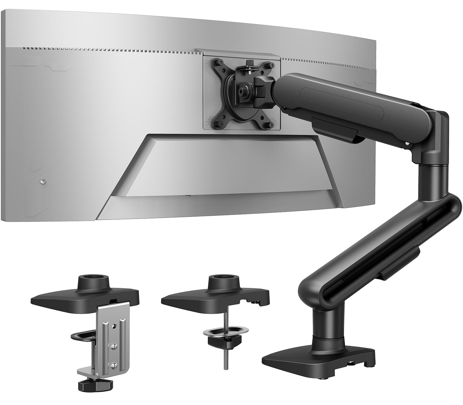 HUANUO Ultrawide Monitor Arm for 13 – 40" Screens, Single Monitor Mount Holds...