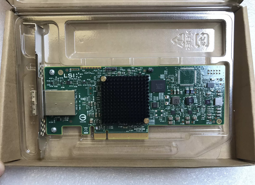 LSI SAS 9300-8E 8-Port 12Gb/s 12Gbps External HBA Controller Bus Card SAS9300-8E