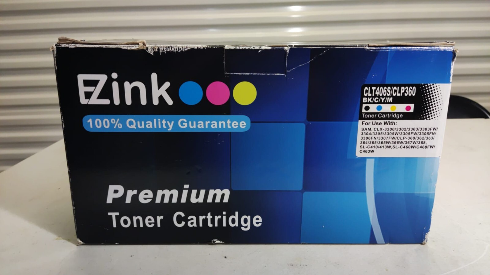 CLT406S/ CLP360 Samsung Compatible Color Toner 4 Pack