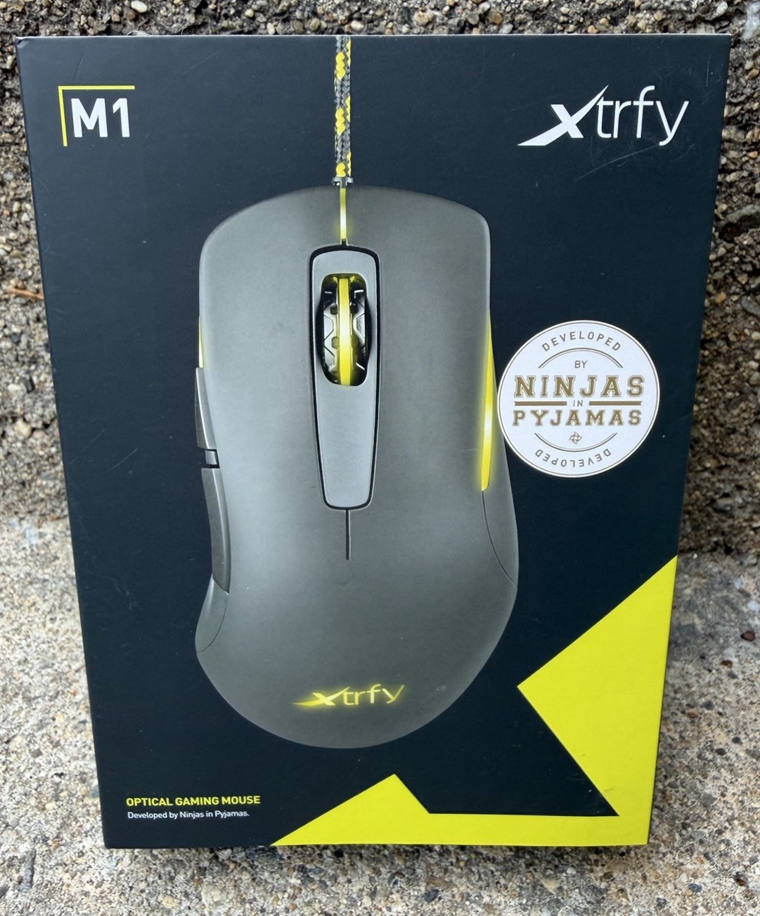 Xtrfy M1 NiP Ninjas in Pyjamas Gaming Mouse NEW SEALED NIB Rare CS:GO Esports