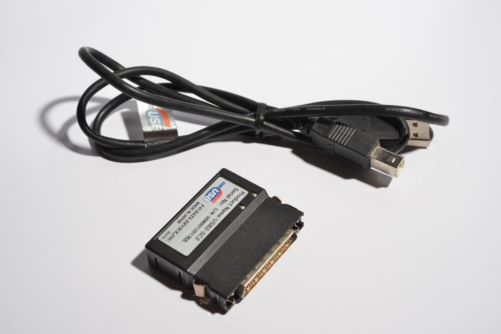 I-O DATA USB2-SC2 USB 2.0 to SCSI Adapter for Legacy Scanners MO Drives HDD