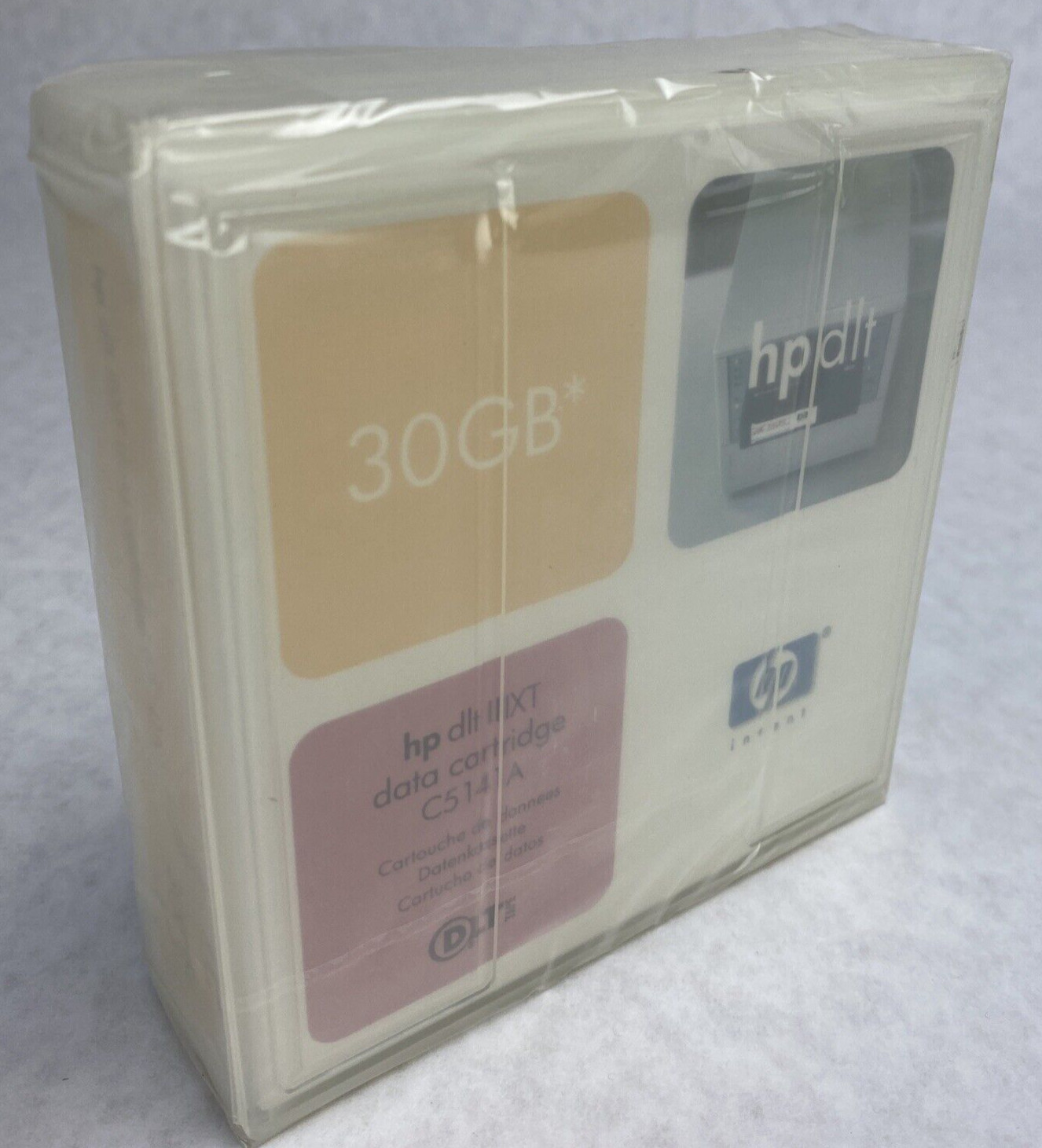 HP DLT IIIXT 30GB Data Cartridge SureStore Tape C5141A-85700