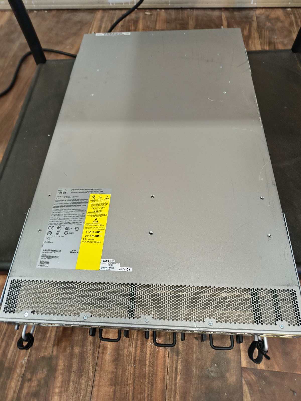 Cisco Nexus 6000 Series N6K-C6001-64P 48-Port SFP 4-Port QSFP Dual Power Switch