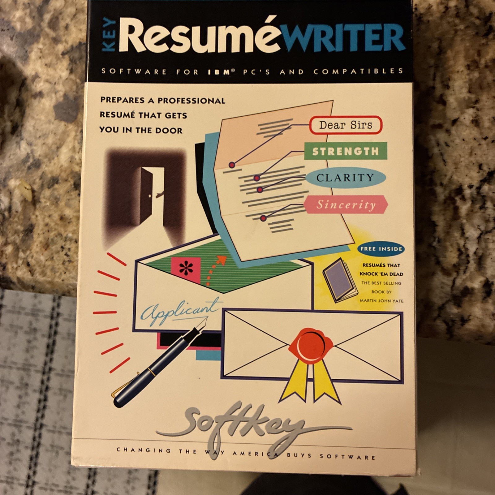 KEY Resume Writer Software For IBM PC’S AND CAPABILITIES Floppy And Book