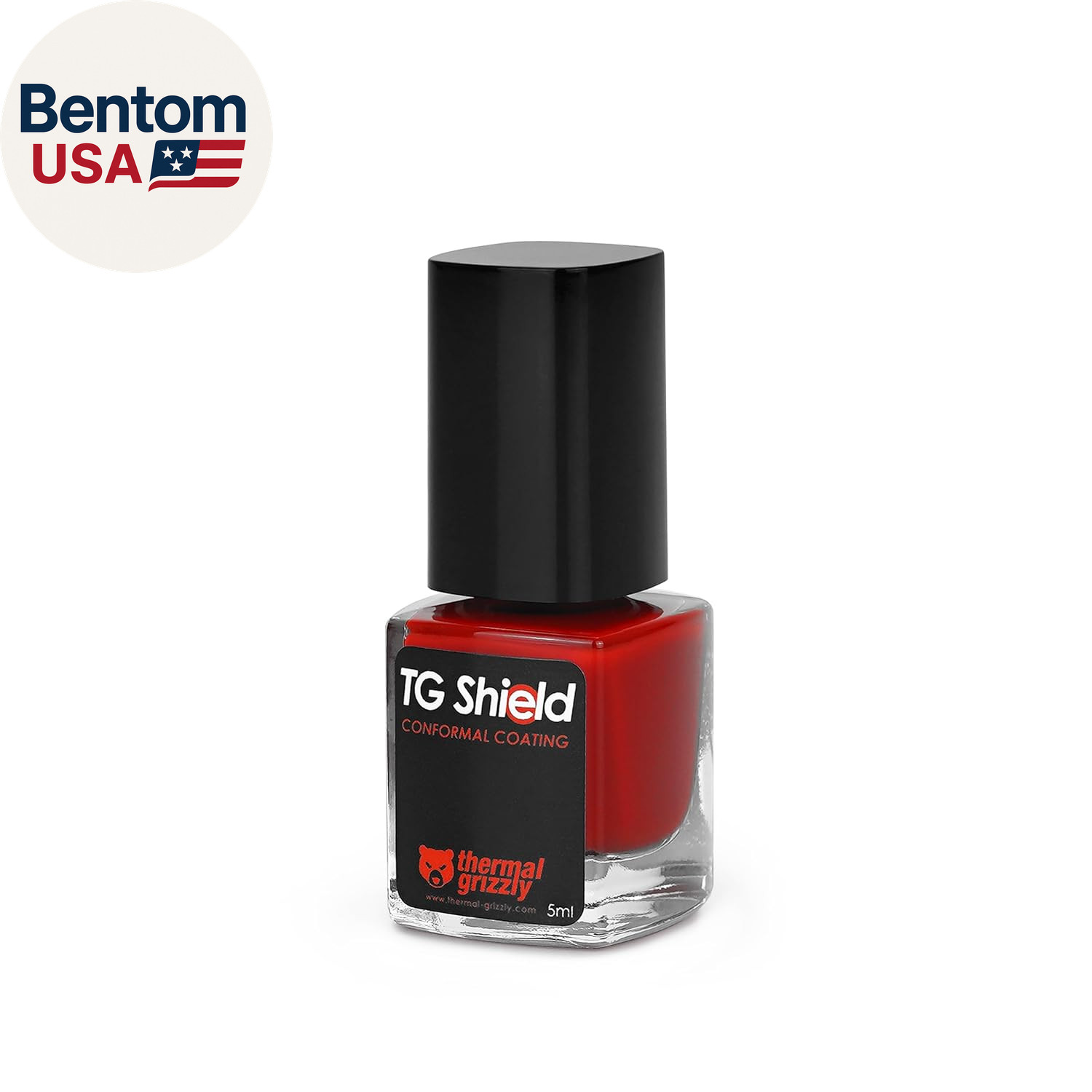 TG Shield (5Ml Red) - Protects Components from Liquid Thermal Paste and Short Ci