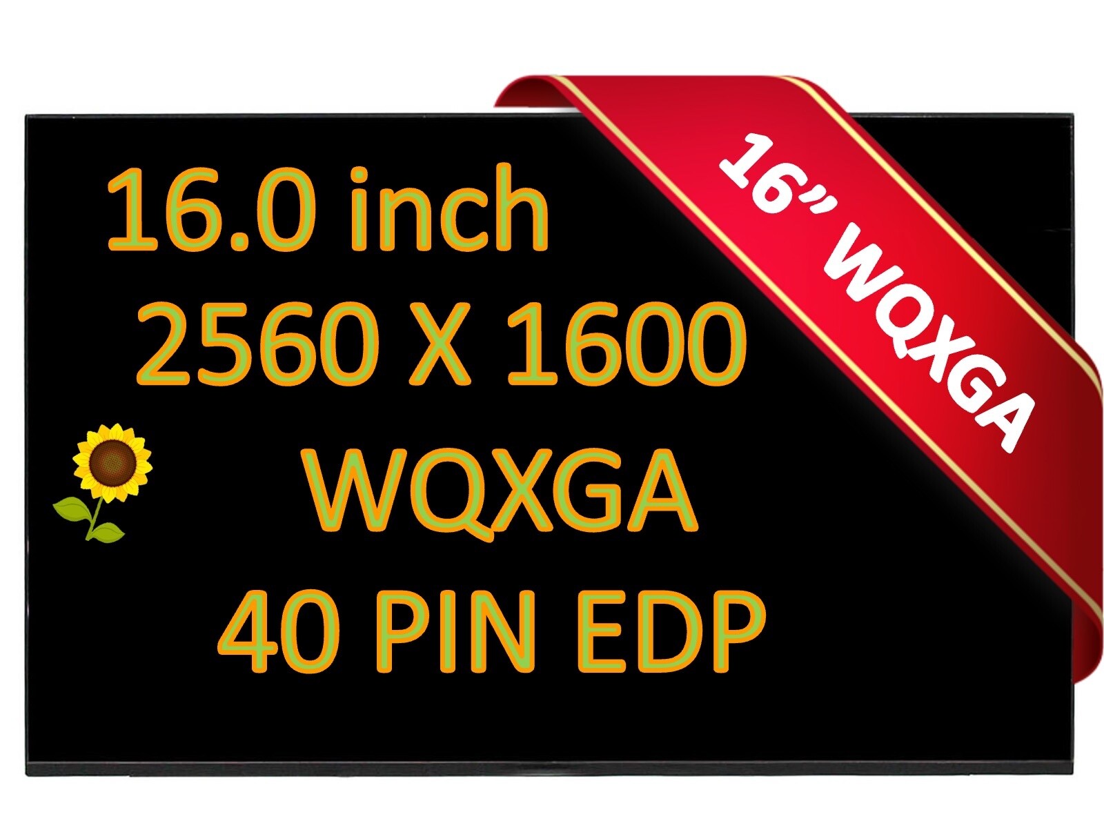 NE160QDM-NZ2 V8.0 16" 16:10 40 Pin EDP Matrix LCD Screen QHD 2560X1600