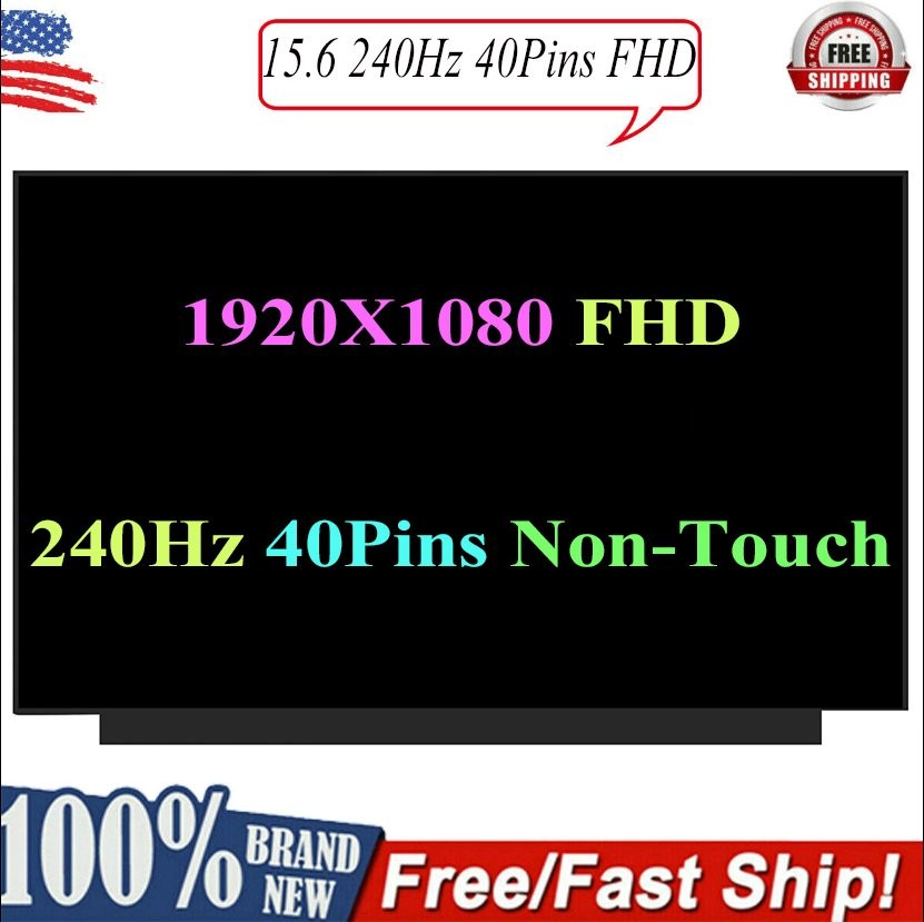 LQ156M1JW26 fit LQ156M1JW16 LQ156M1JW09 LQ156M1JW06 LQ156M1JW08 240HZ LCD Screen