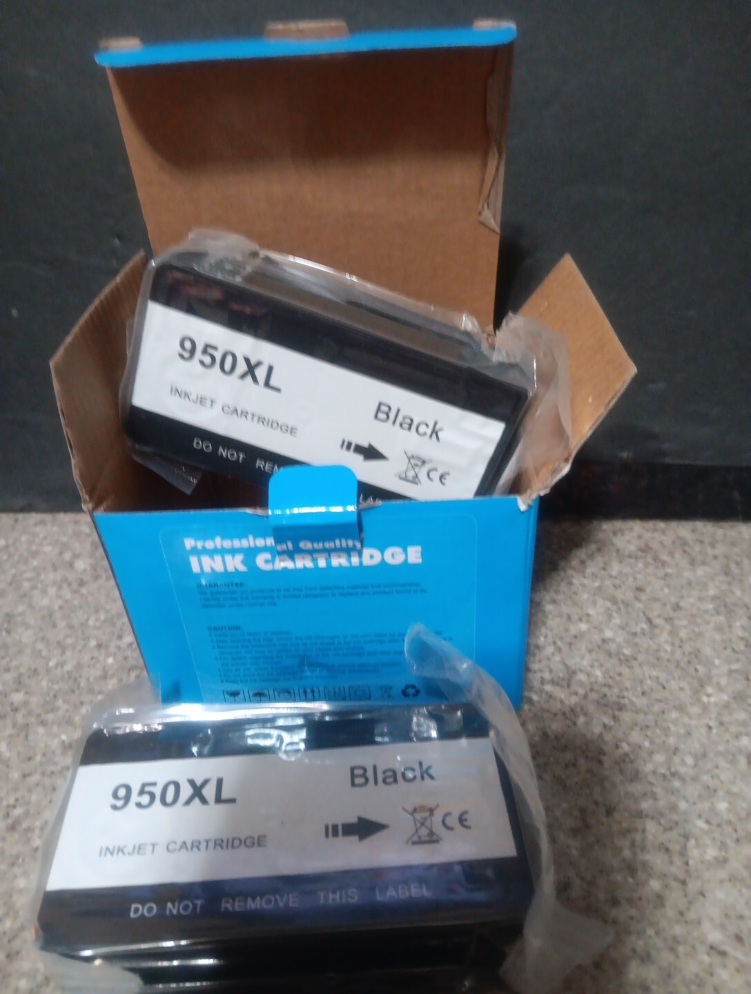 Professional Quality INK CARTRIDGES - Black 950XL - 2