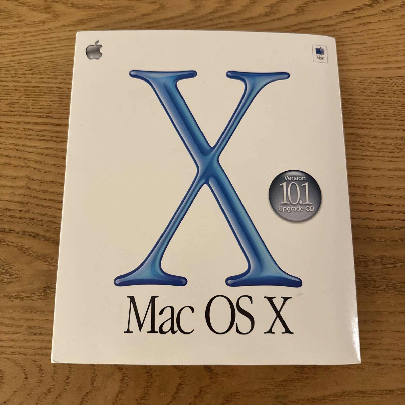 Vintage Apple Mac OS X Version 10.1 Upgrade CD  2001 