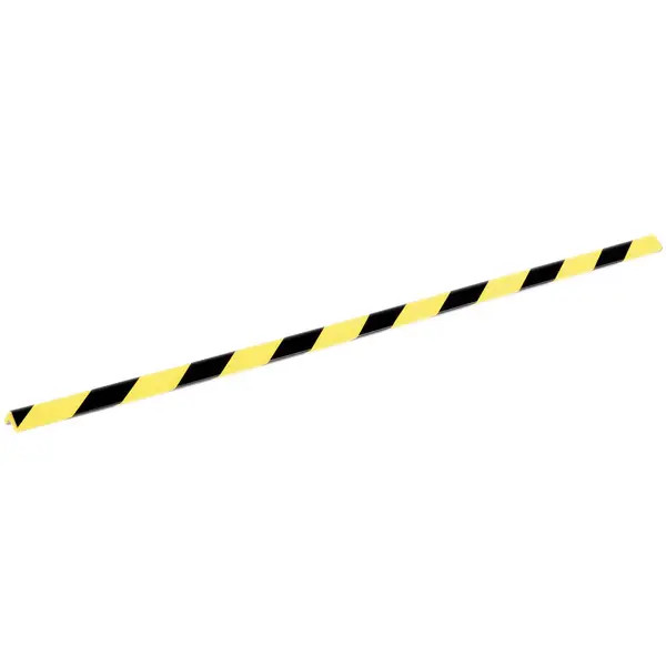 Durable 1101130 Corner Protector Black, Yellow (L x W x H) 1000 x 26 x 2