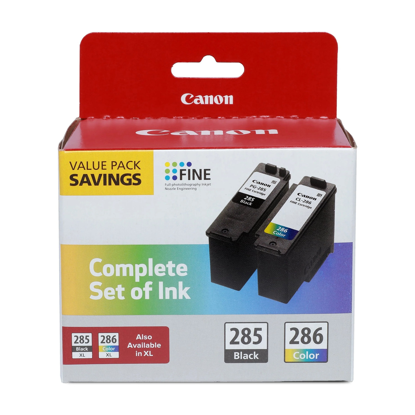 Canon PG 285 CL 286 Ink Cartridges Pack