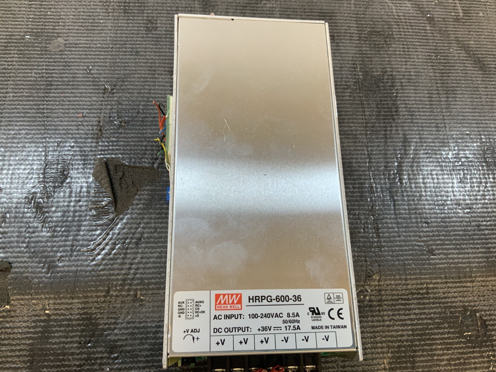 MEAN WELL HRPG-600-36 648W 240VAC 8.5A Power Supply, J6B