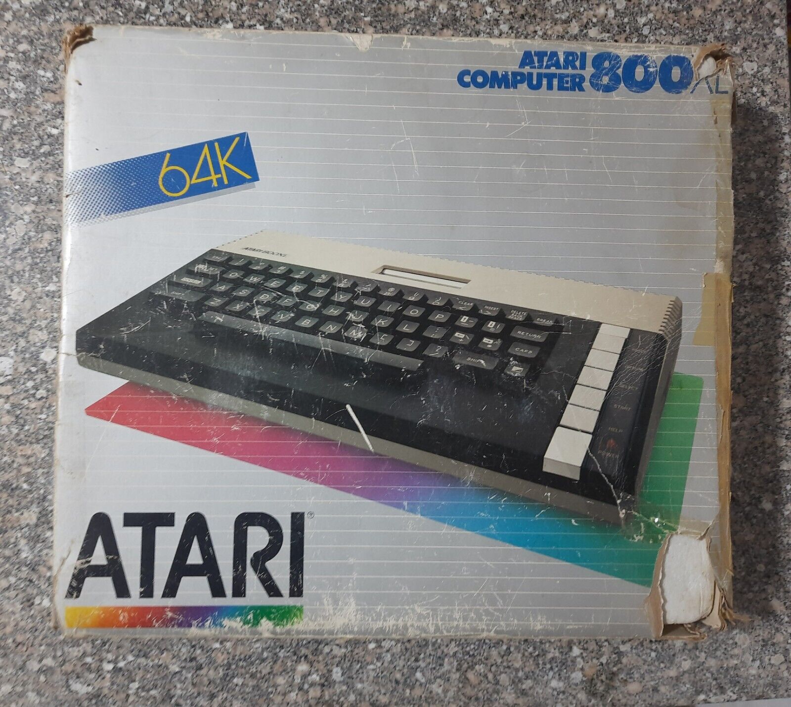 Atari 800 xl Home Computer very Rare (PAL) Vintage Game ( working )