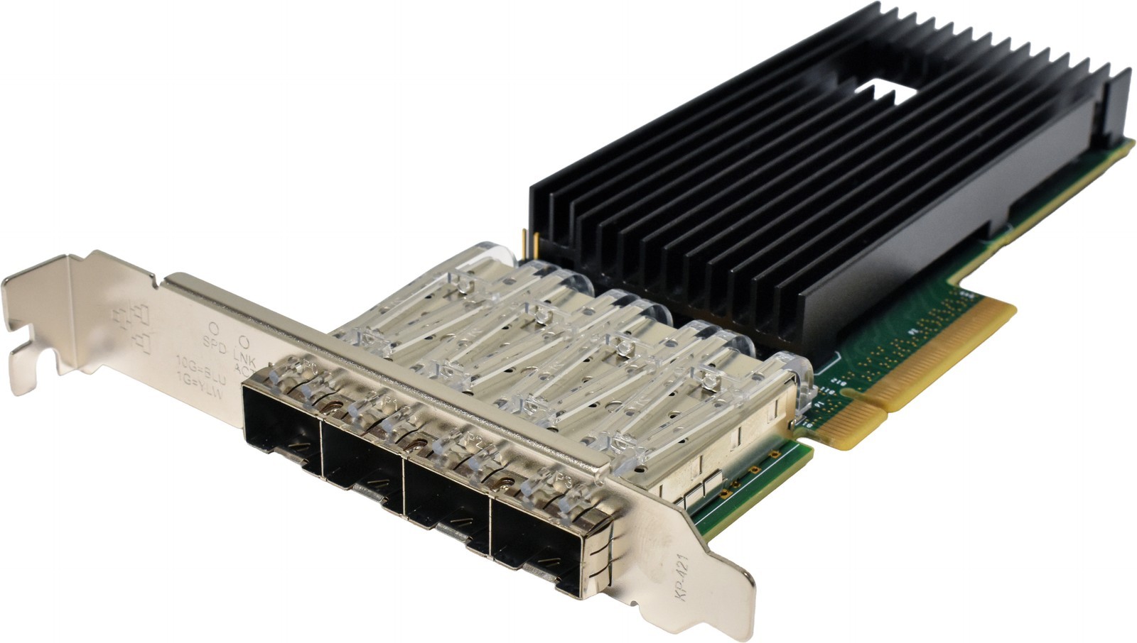 DELL Silicom PE310G4I71LB-XR 0DTV7K Quad-Port SFP+ 10GE NIC PCIe 3.0 x8 FP