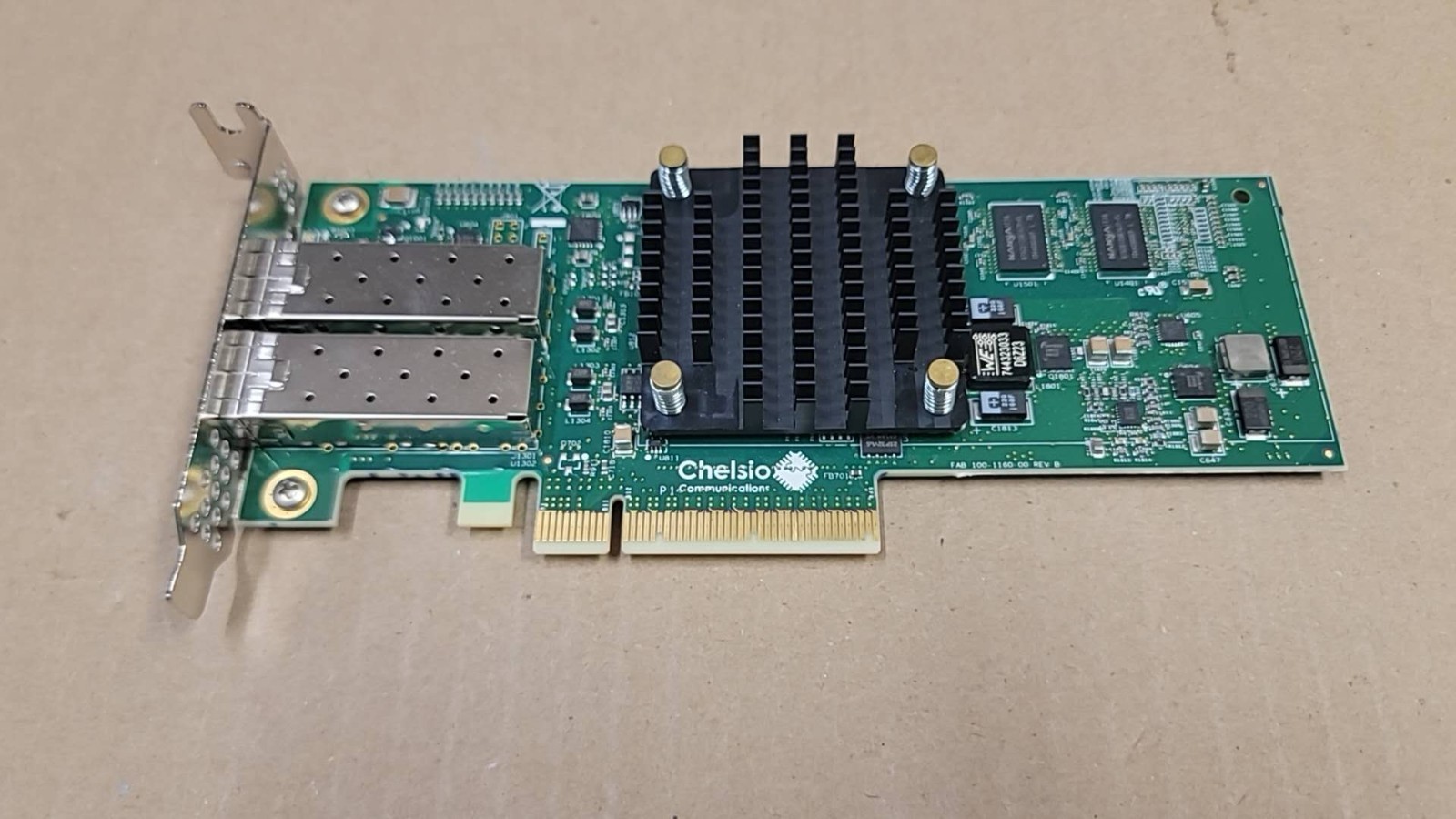 Chelsio Communications 110-1160-50 T520-CR Ethernet Adaper MSIP-REM-CC2-T520 Low