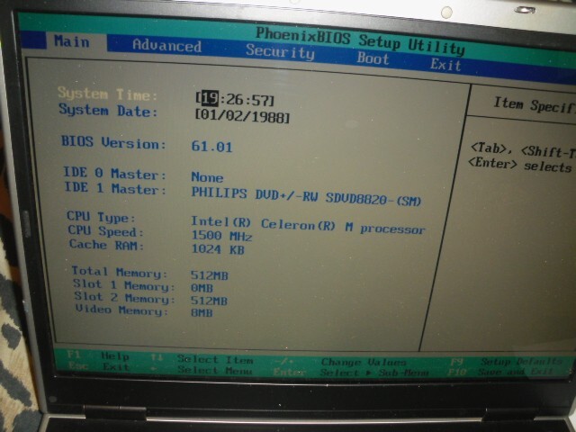 Gateway MA2  Laptop  Model: 6020GZ  (1500MHz,512MB,AC,Battery)