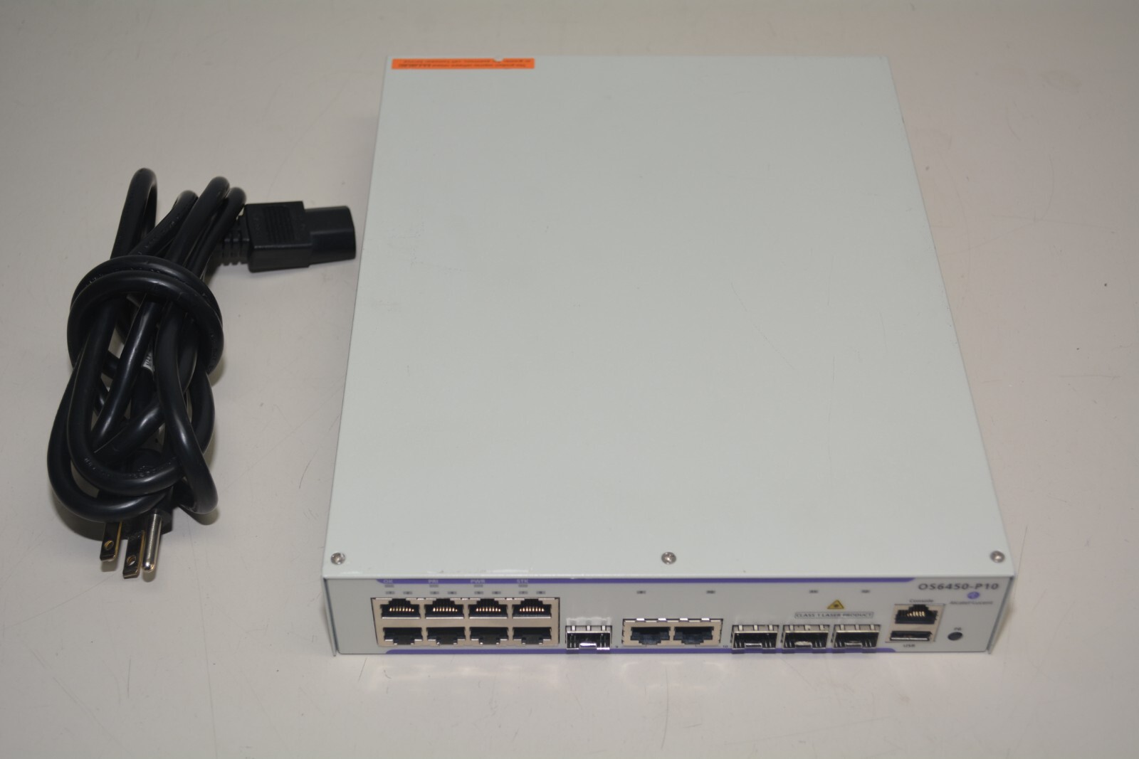 Alcatel-Lucent OS6450-P10 L3 Managed 8 port Gigabit PoE #W2477