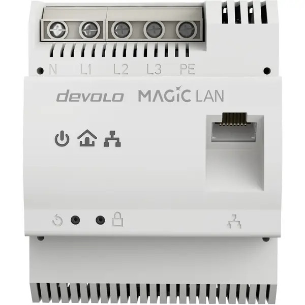 Devolo 8528 Magic 2 LAN Powerline EU Powerline 2400 Mbps DIN Driving Adapter