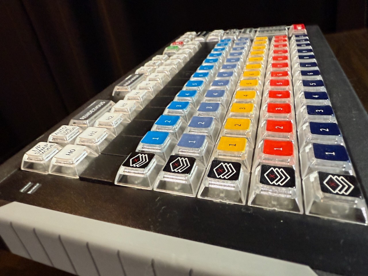 X-Keys XKE-128WC Wirecast Control Surface – 128-Key Programmable Backlit Keypad