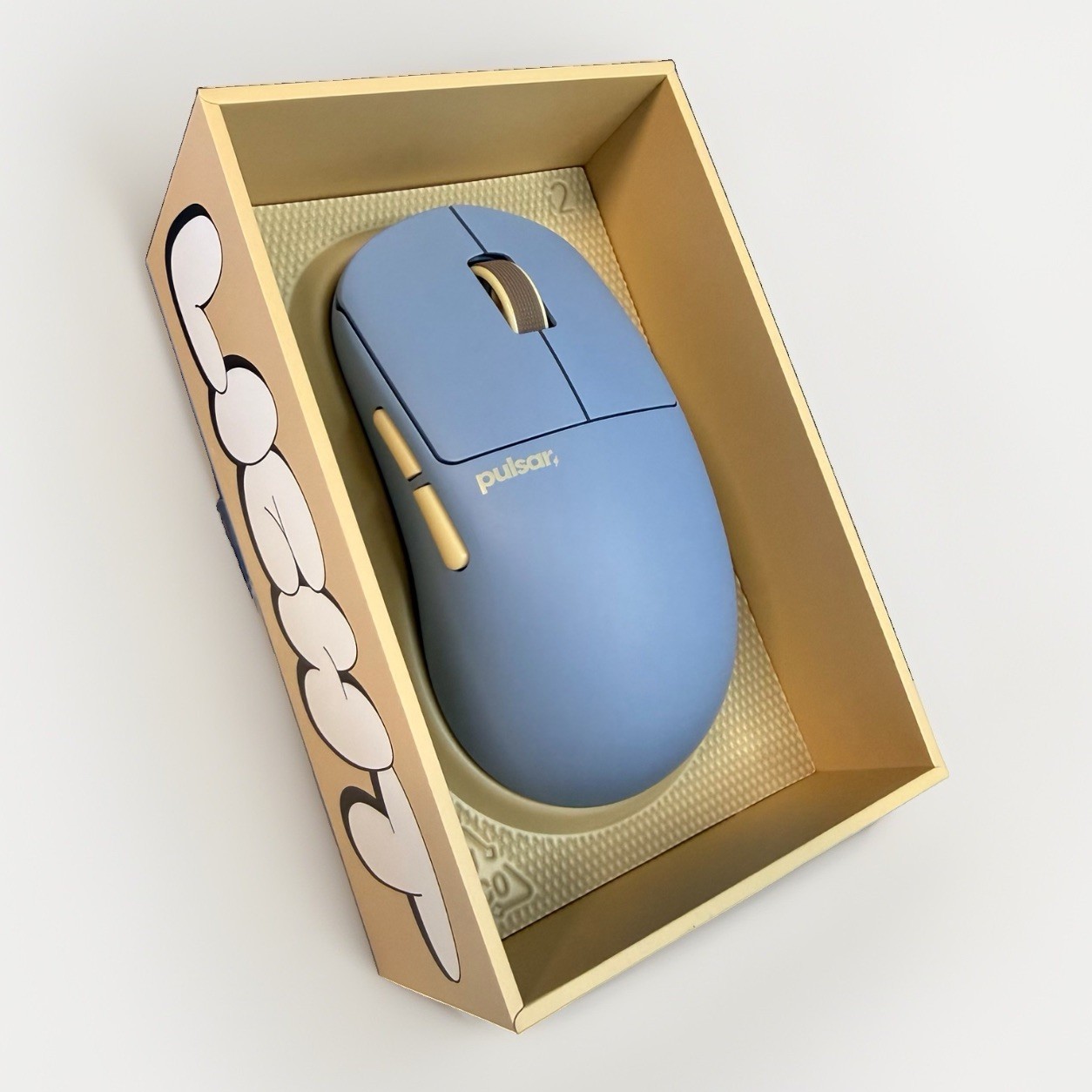 Pulsar Gaming Gears X2N CrazyLight Wireless Gaming Mouse - Medium, Ocean Blue