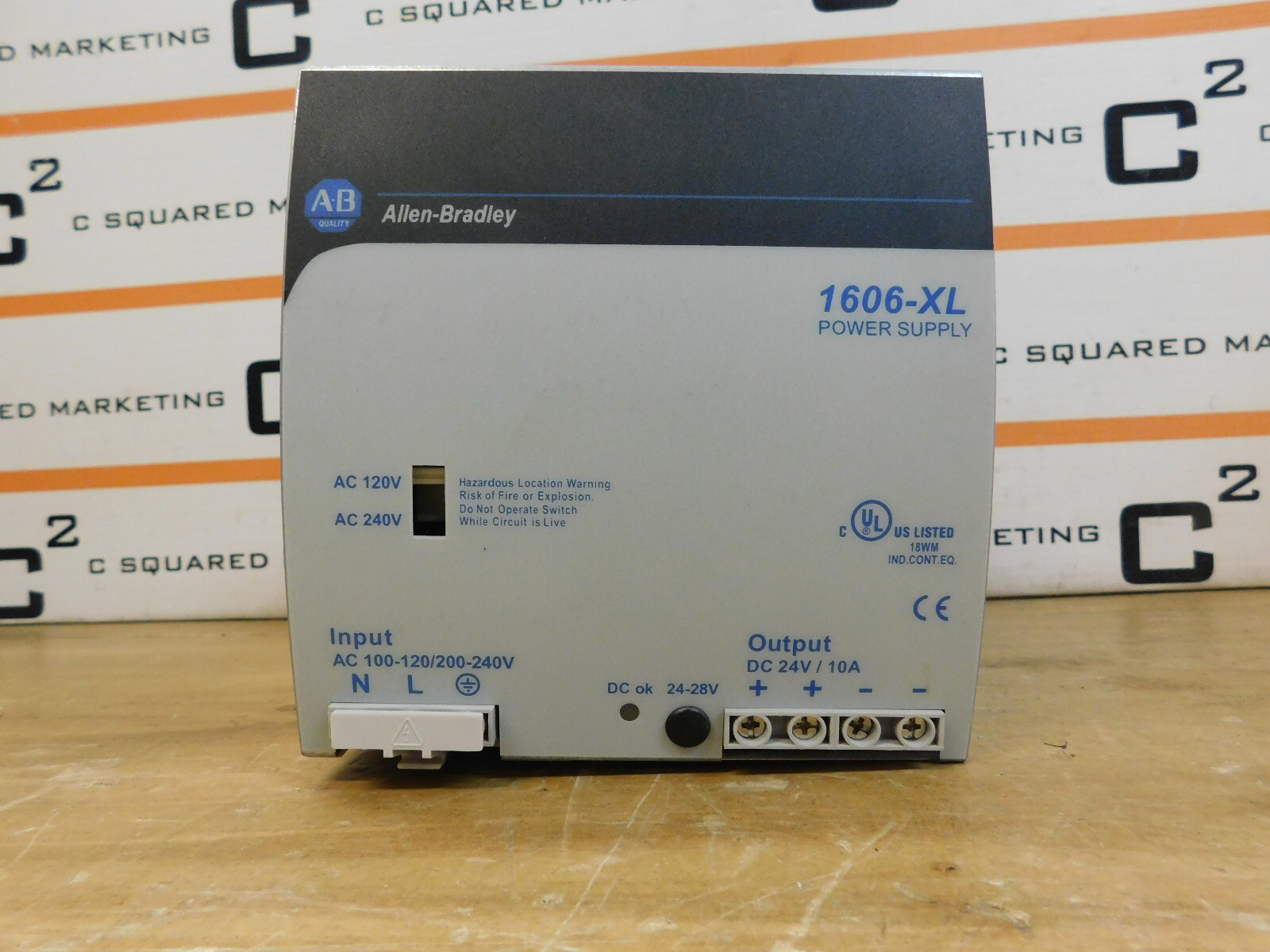 Allen Bradley 1606-XL240E Ser A Power supply used CSQ
