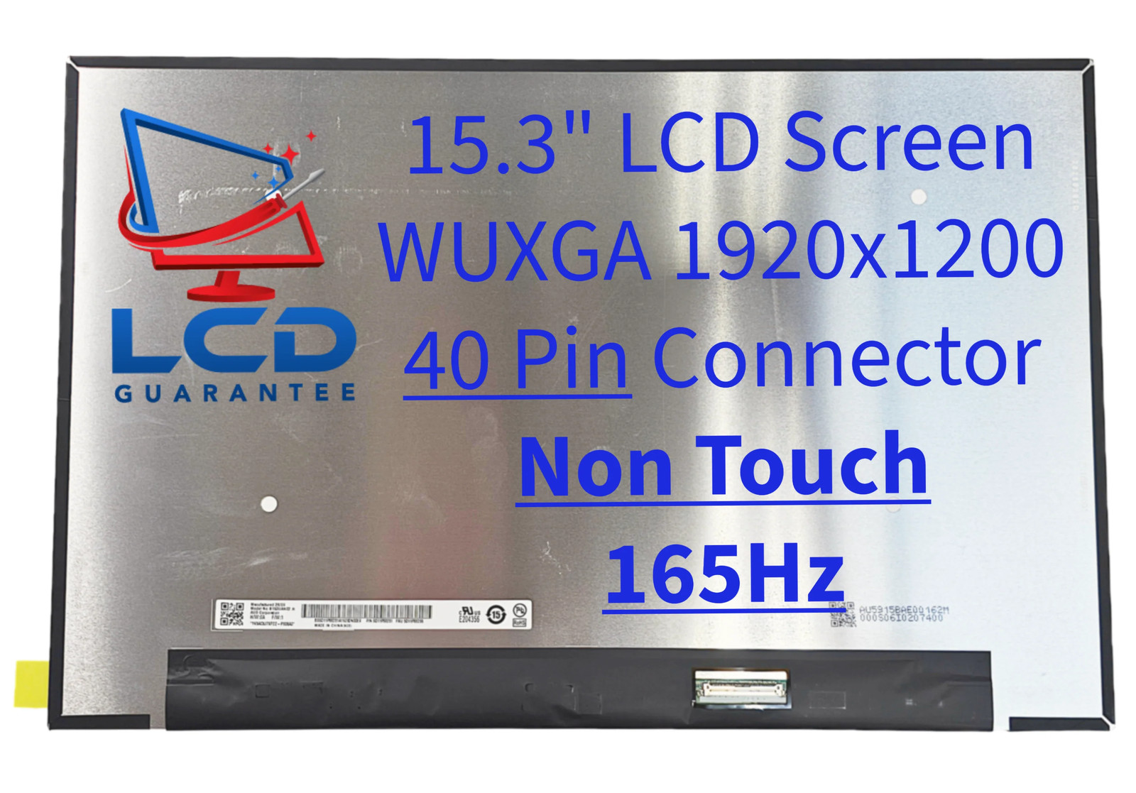 Lenovo Legion 5 15IRX10 83LY 15.3" WUXGA 165Hz Non Touch Laptop LCD Screen