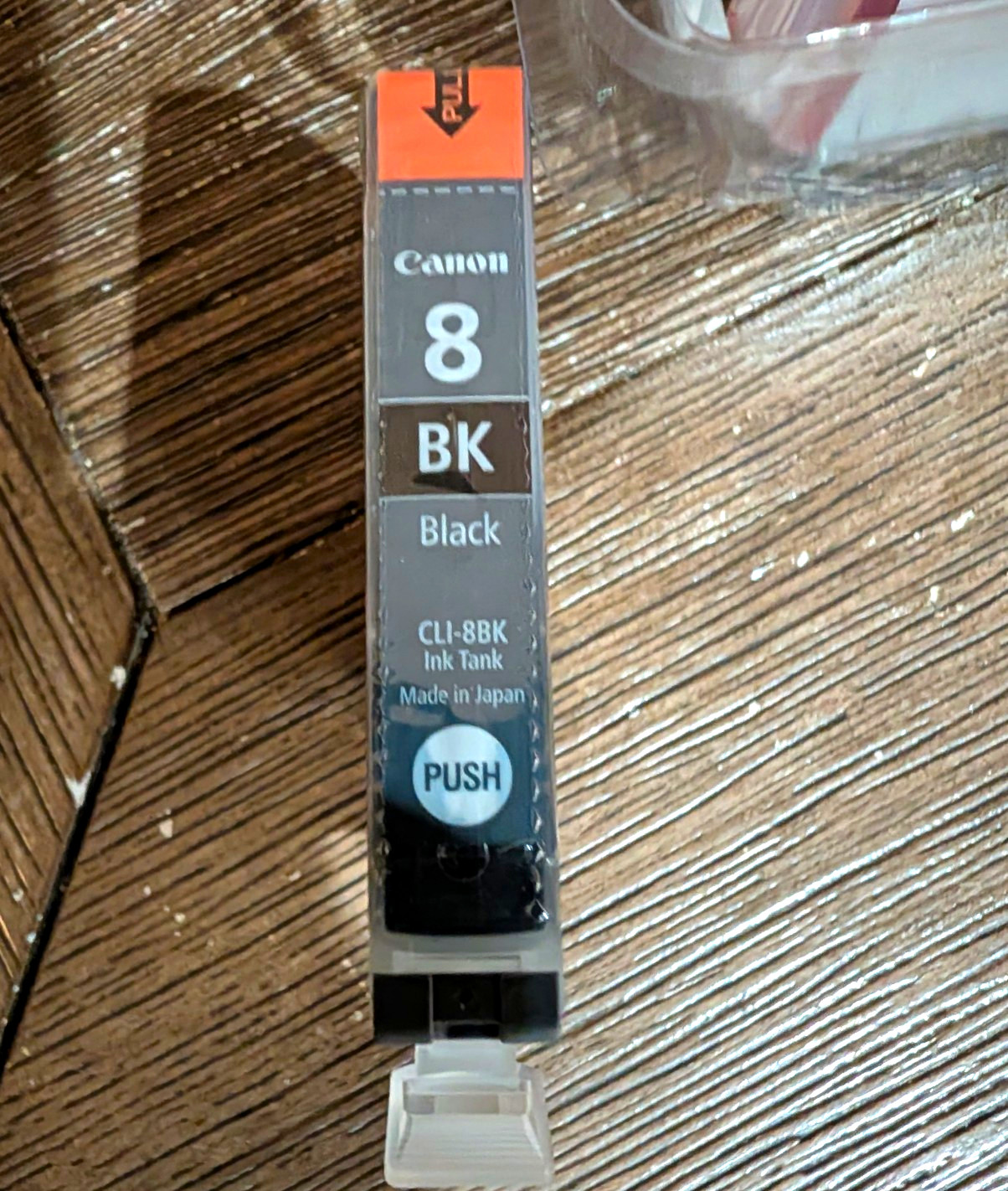 Canon CLI-8BK Black Ink Tank Genuine/Original Inkjet Cartridge