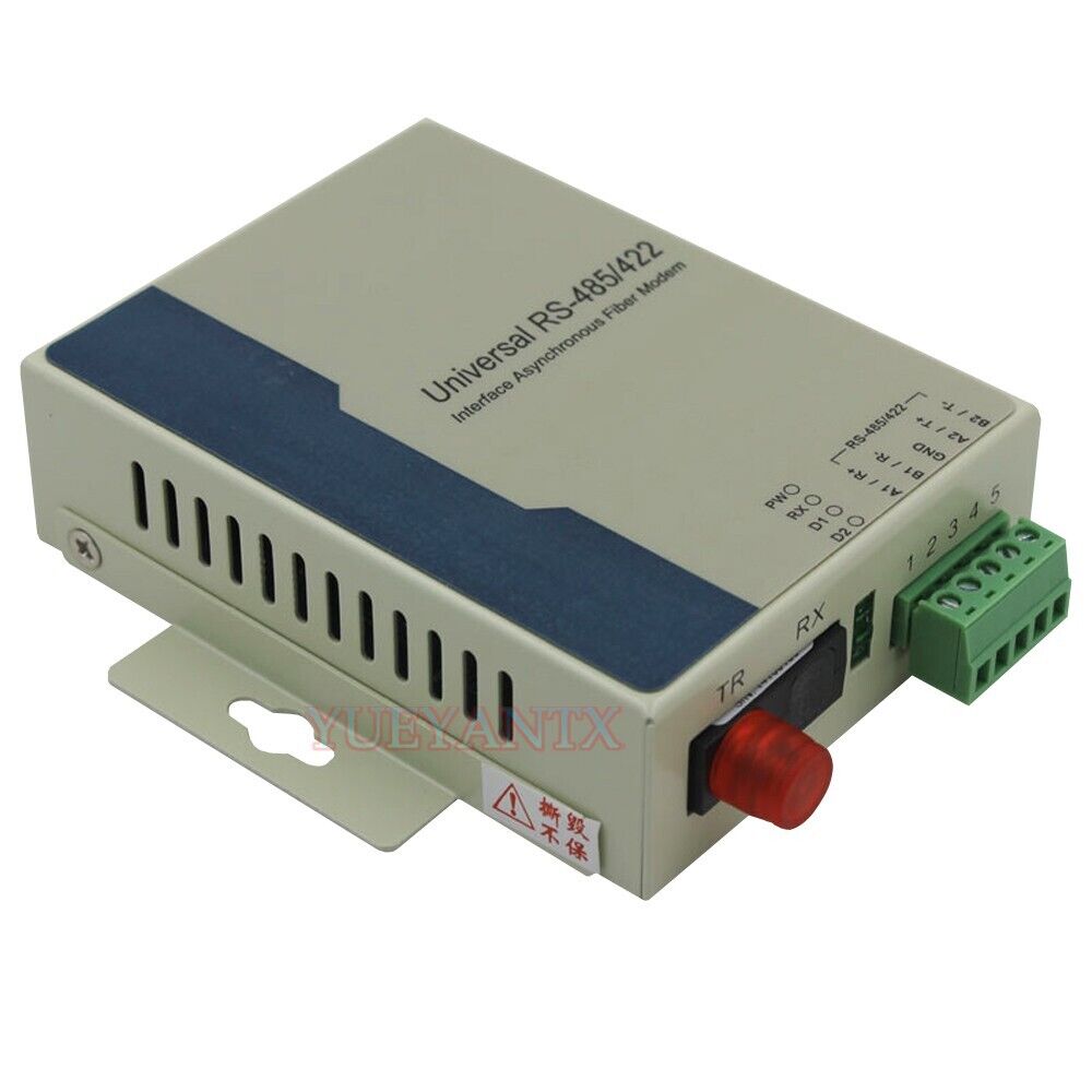 1 Pair 1 Channel Directional RS422 Interface Asynchronous Fiber MODEM SM Simplex