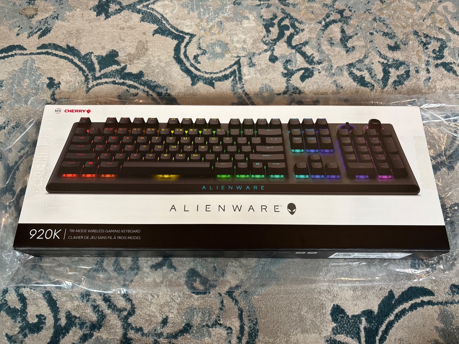 Alienware Tri-Mode Wireless Gaming Keyboard - AW920K - NEW