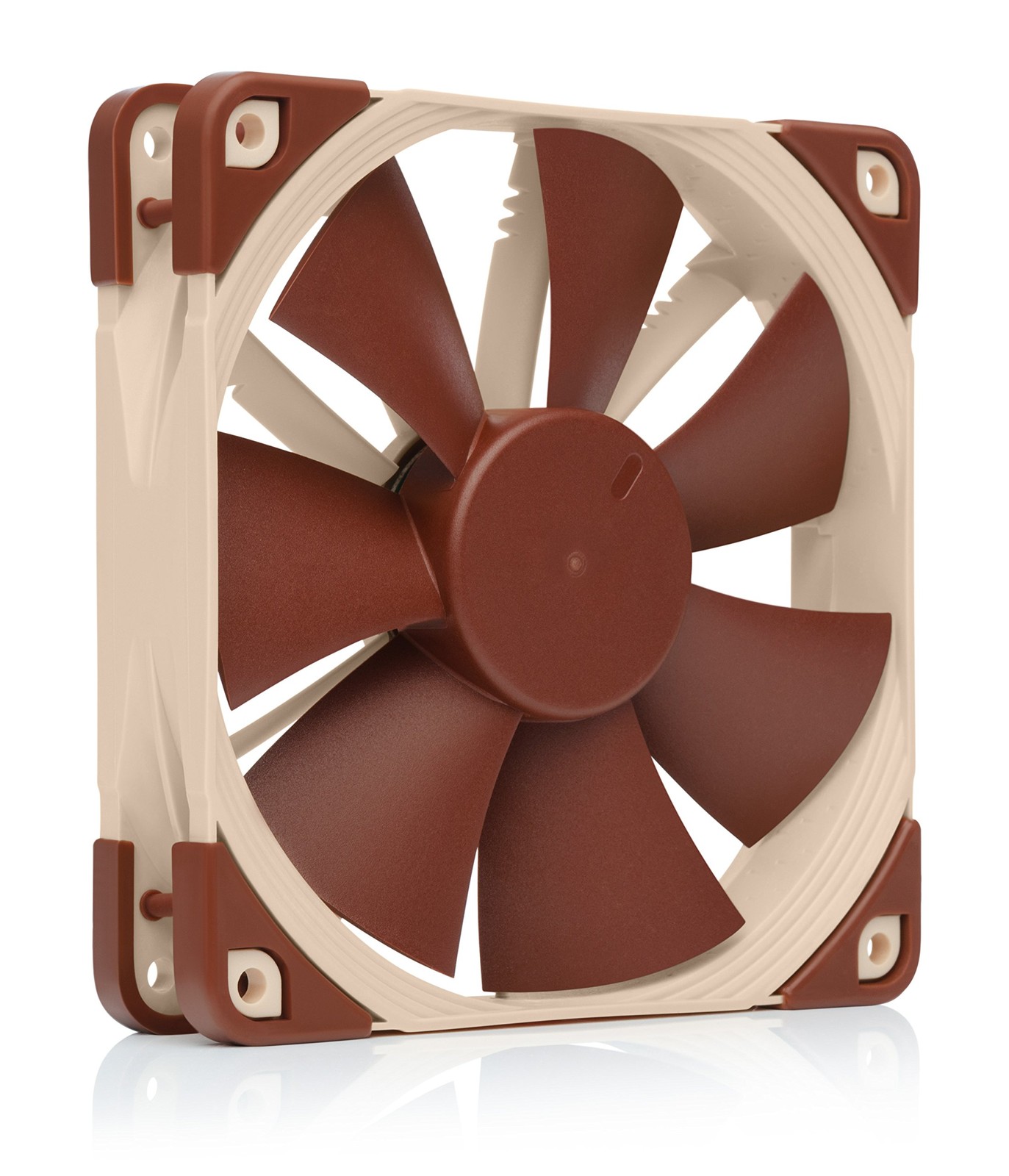 Noctua NF-F12 PWM, Premium Quiet Fan, 4-Pin (120mm, Brown) Brown 