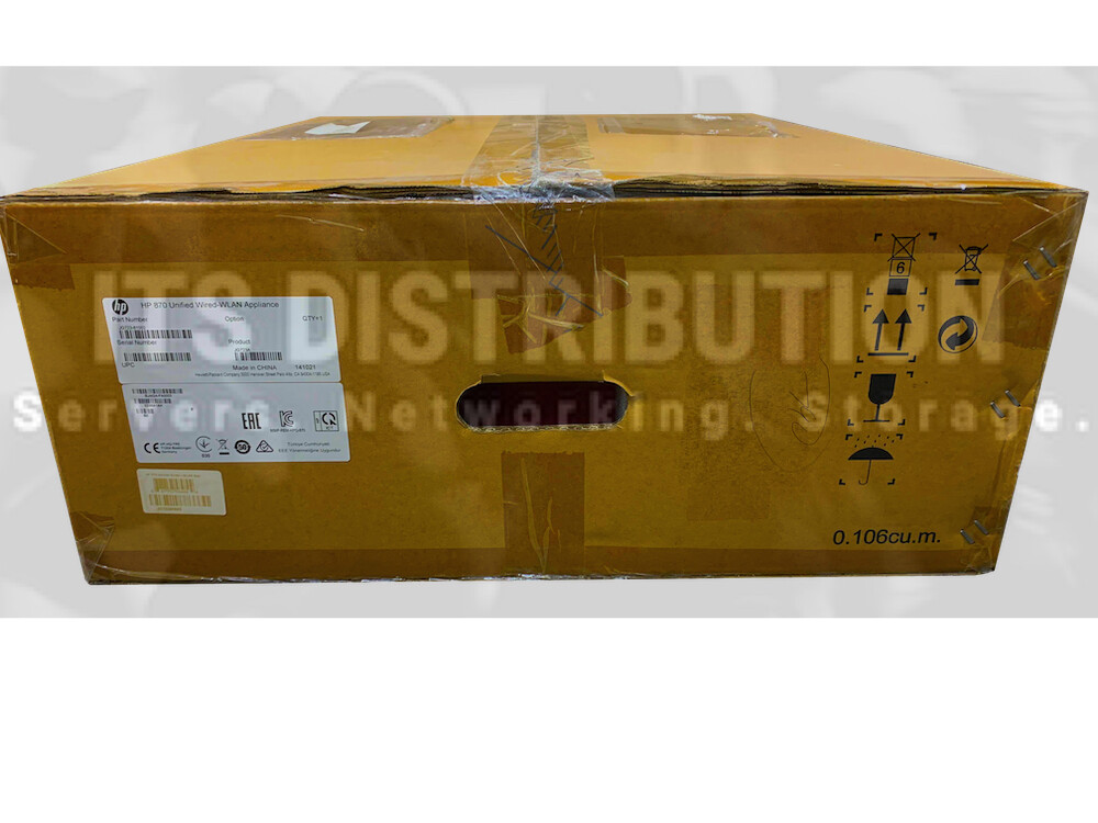 JG723A I HPE 870 Unified Wired-WLAN Appliance 0235A1AH BRAND NEW