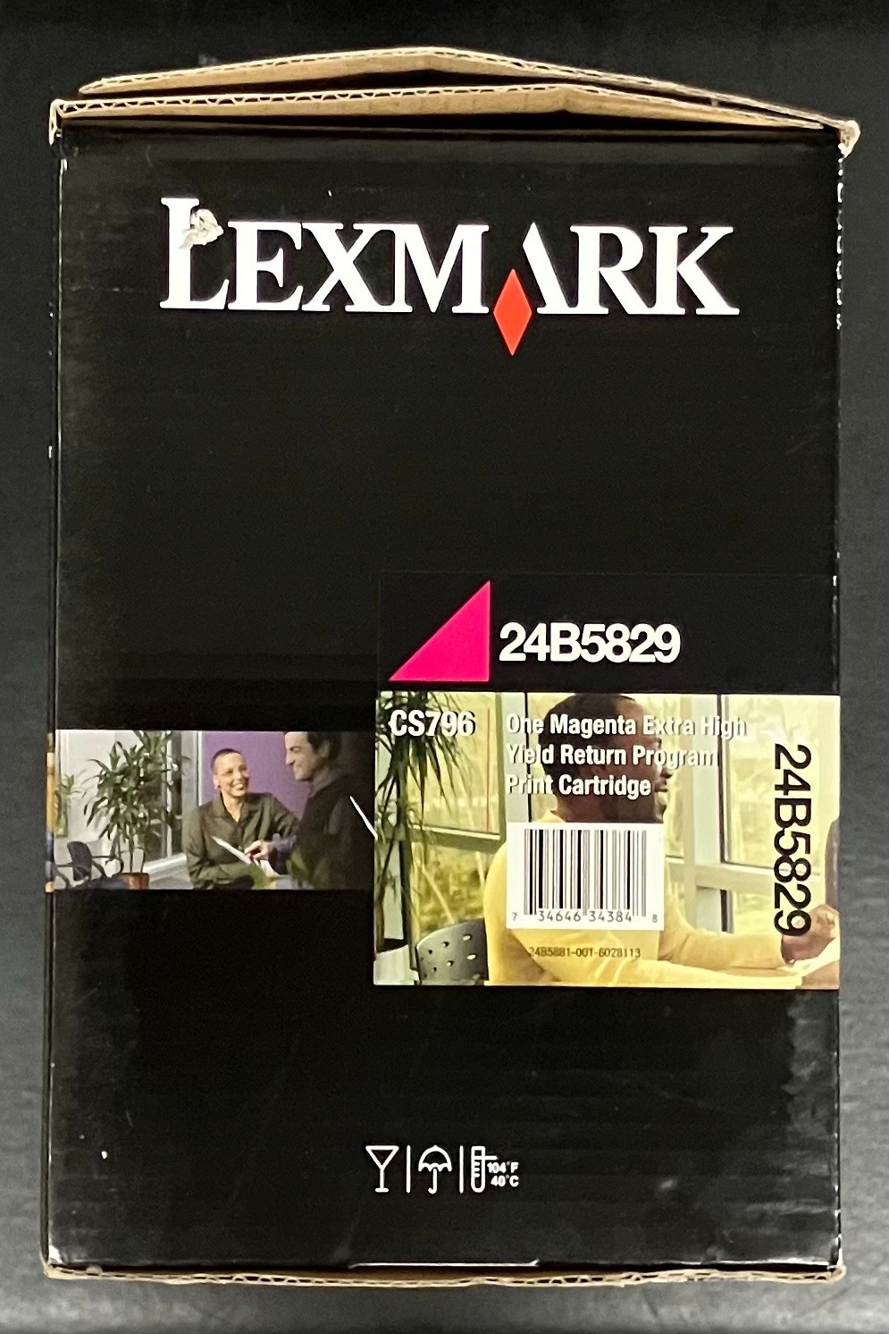 Lexmark 24B5829 MAGENTA Toner Cartridge (NEW, SHIPS FREE)