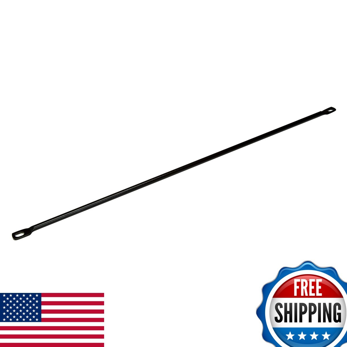 StarTech 10-Pack Horizontal Cable Lacing Bar, 19in Rack, TAA (CMLB10)