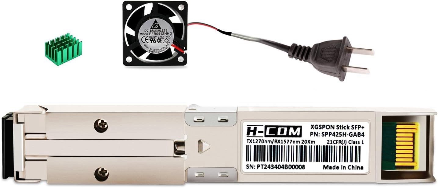 XGSPON ONU Stick SFP+ 8311 Firmware PRX126 10G SC/APC MikroTik UniFi pfSense