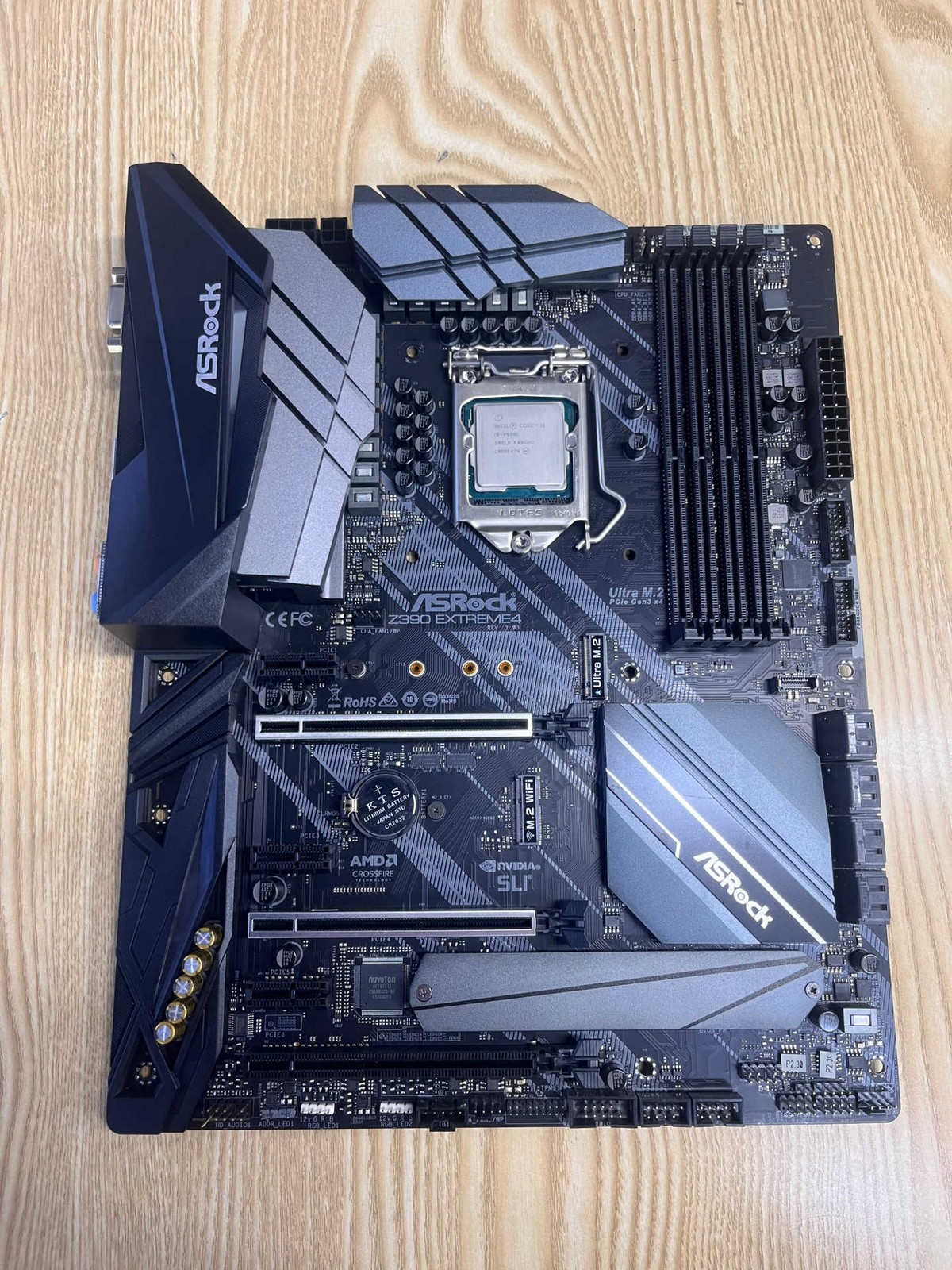FOR ASROCK Z390 Extreme4 LGA 1151 64GB HDMI ATX Motherboard Test OK
