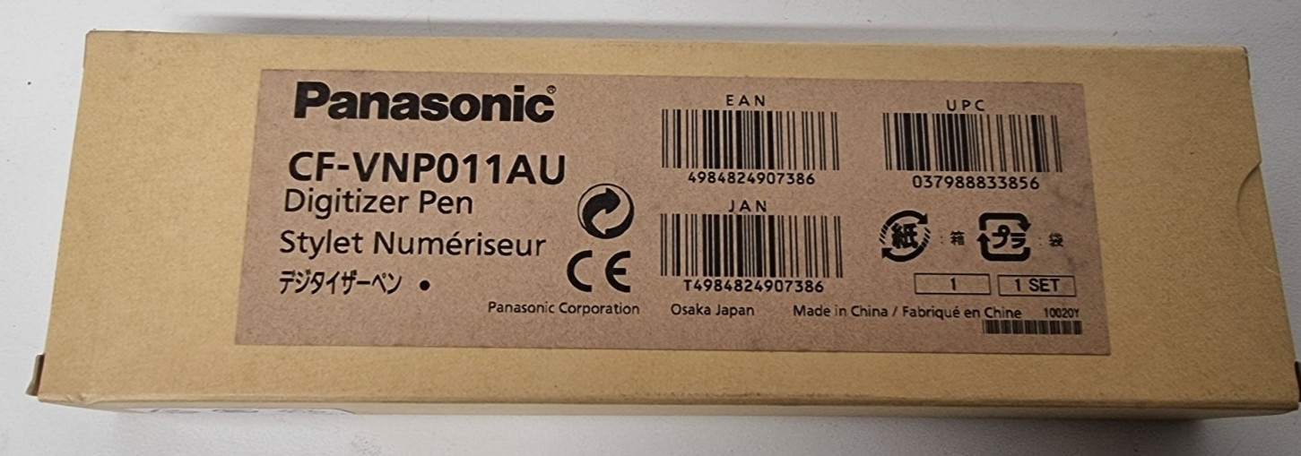 GENUINE & ORIGINAL NEW PANASONIC CF-H1 STYLUS DIGITIZER PEN CF-VNP011AU BLACK
