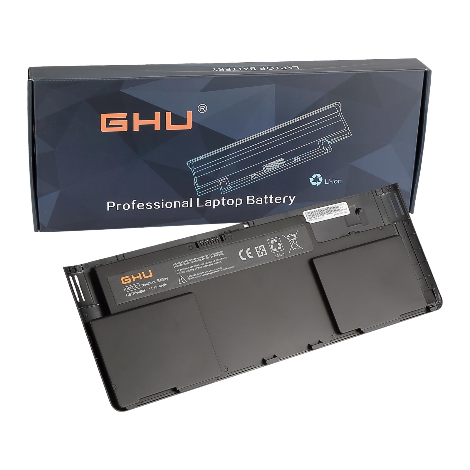 High-Capacity Laptop Battery for HP Elitebook Revolve 810 G1, 11.1V, Compatible