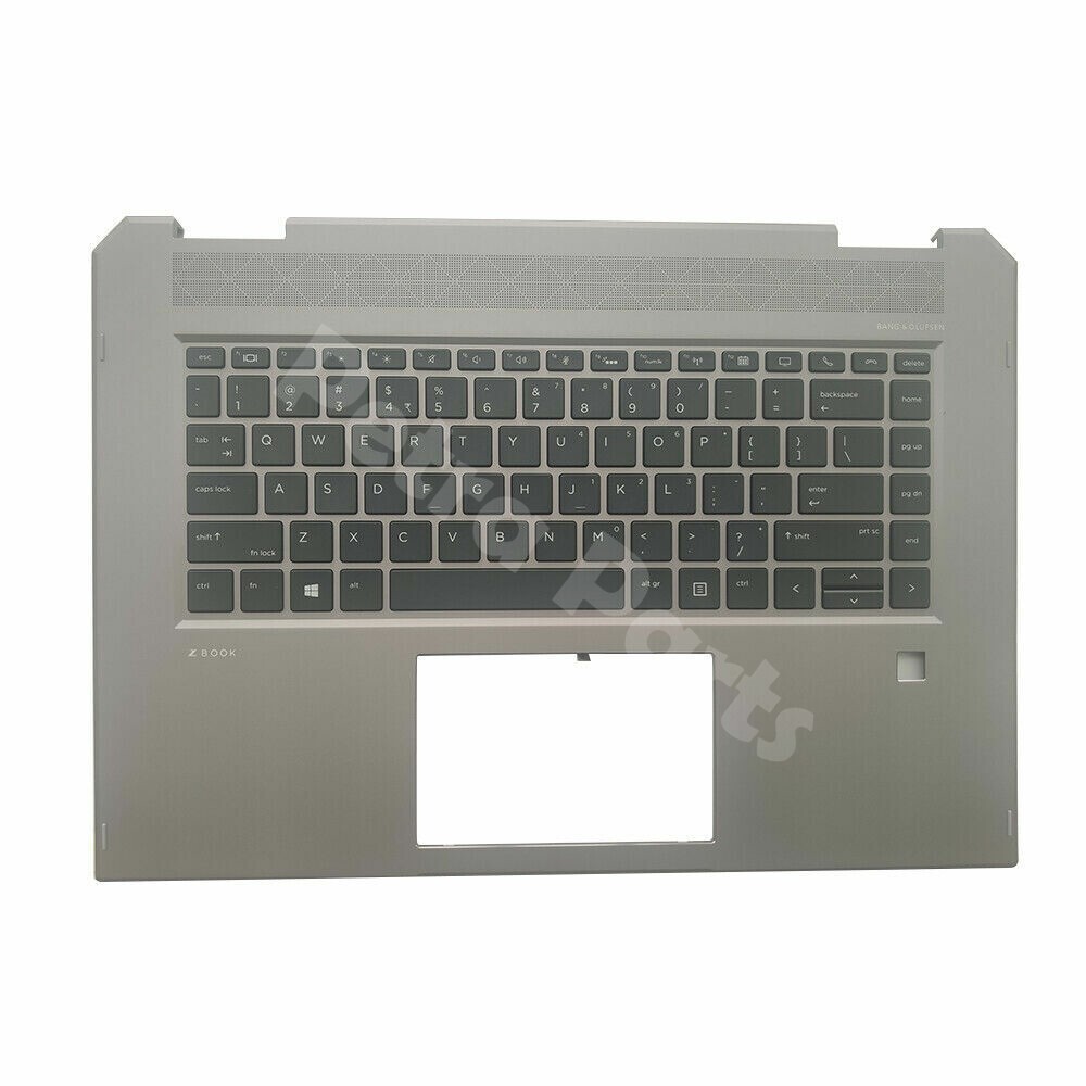 New Gray For HP ZBook Studio G5 Palmrest Top Case Backlit Keyboard L34210-001