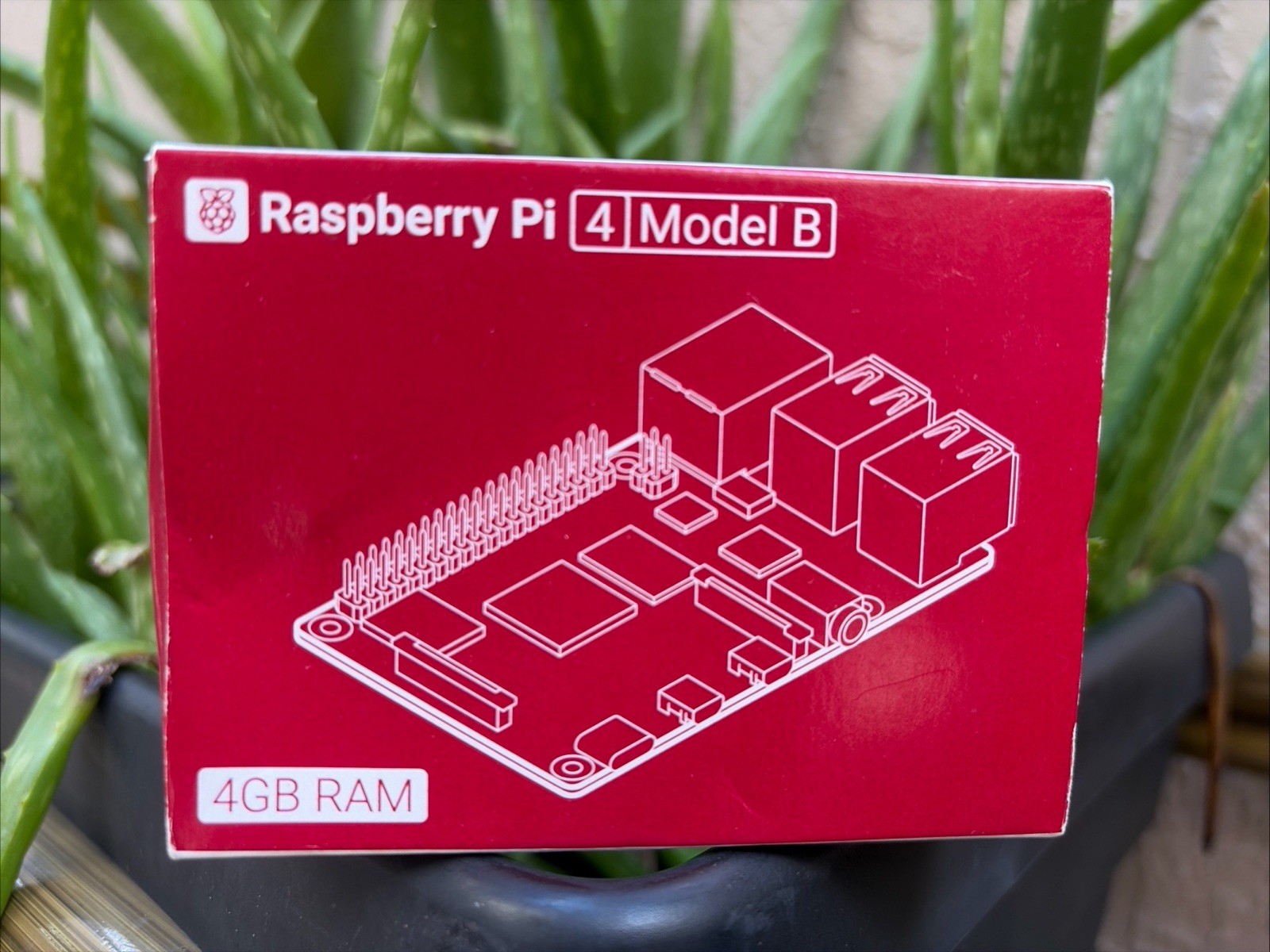 Raspberry Pi 4 Model B 4GB RAM Computer RAS-4-4G Brand New