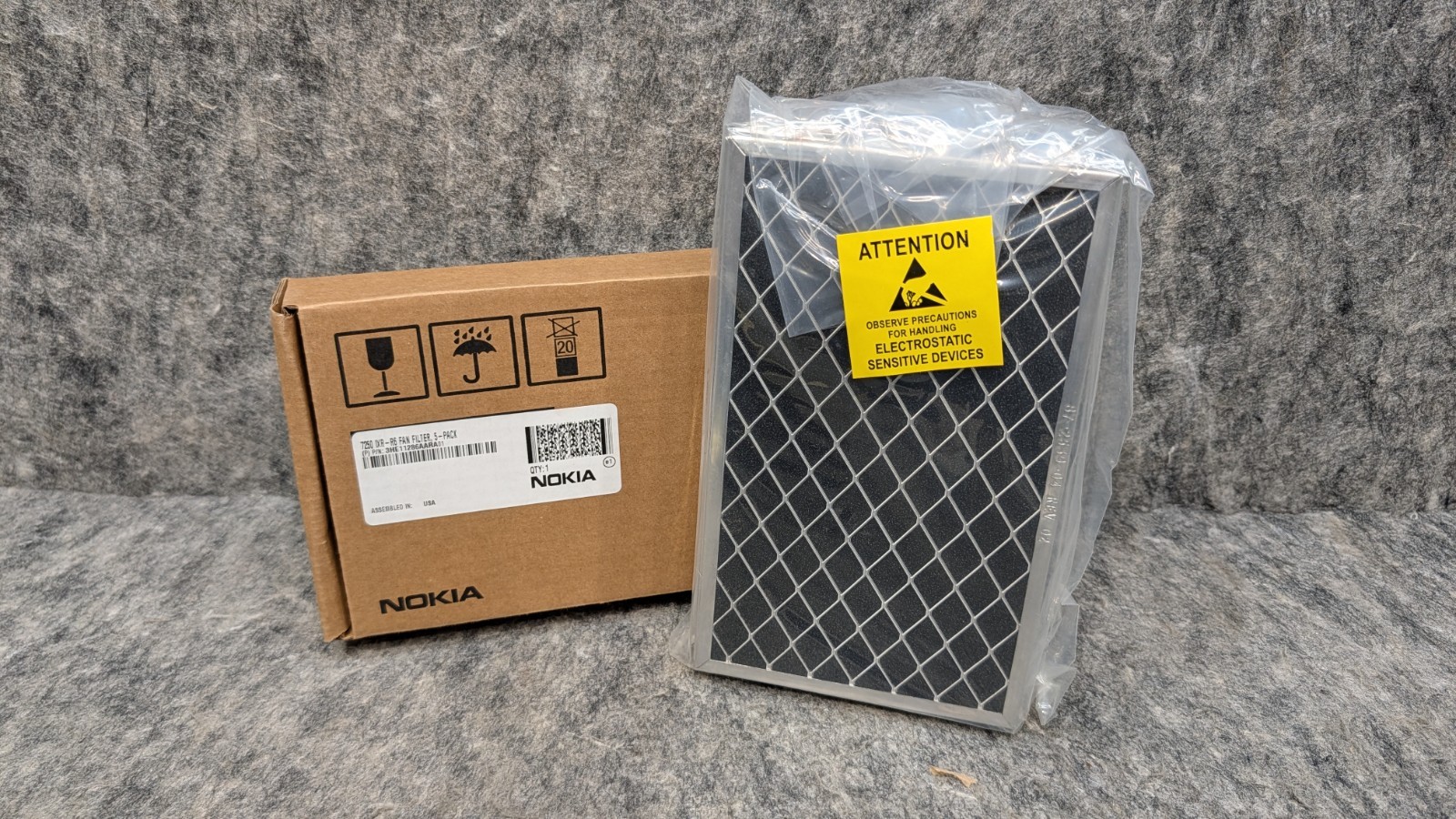 NOKIA 7250 IXR-R6 Fan Filters (5-pack)  3he11286aara01  🔥New/Sealed🔥