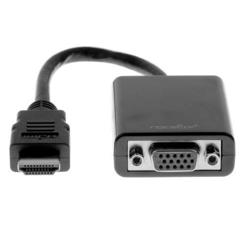 Open Box: Rocstor Y10C120-B1 HDMI to VGA Adapter Converter M/F - 6???- for Ultra