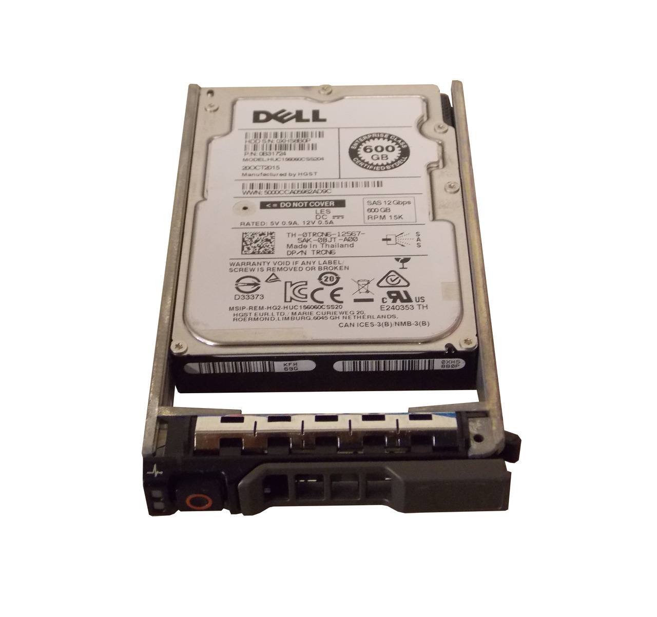 Dell 600GB 6G 15K 2.5