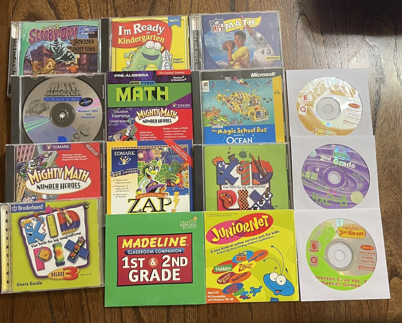 Lot Of 15 Educational Learning Children’s PC Games CD ROM